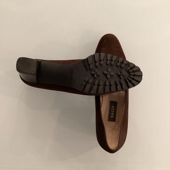 Women’s Bally Brown Suede  Ringo Pumps-Size 8 Preloved in Excellent Condition! - Picture 3 of 8